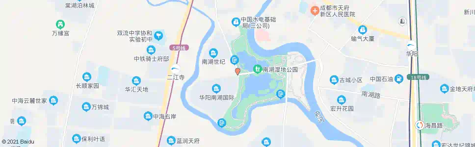 成都锦江路南湖大道口_公交站地图_成都公交_妙搜公交查询2024