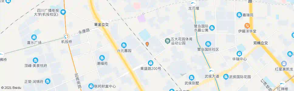 成都武晋路晋吉西二街口_公交站地图_成都公交_妙搜公交查询2024