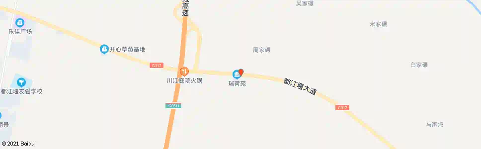 成都沙西线聚源路口_公交站地图_成都公交_妙搜公交查询2024