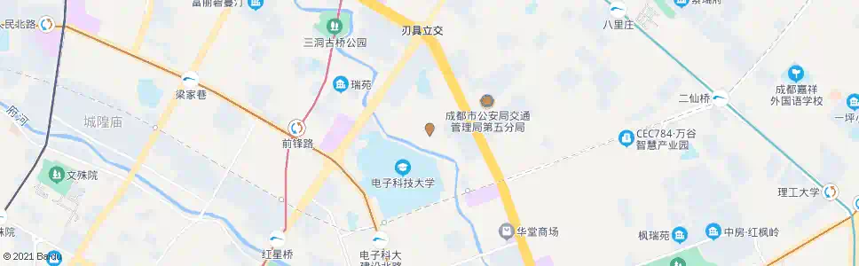 成都踏水桥北街西_公交站地图_成都公交_妙搜公交查询2024