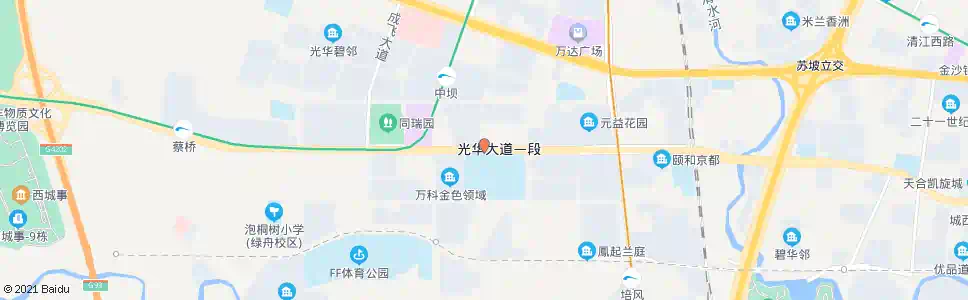 成都万家湾公交_公交站地图_成都公交_妙搜公交查询2024