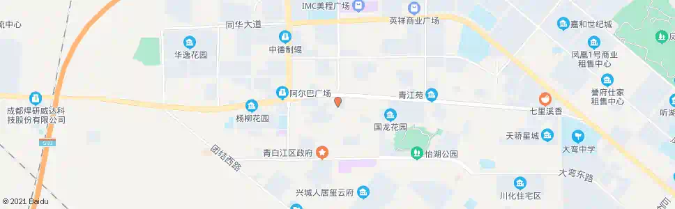 成都政府中路口_公交站地图_成都公交_妙搜公交查询2024