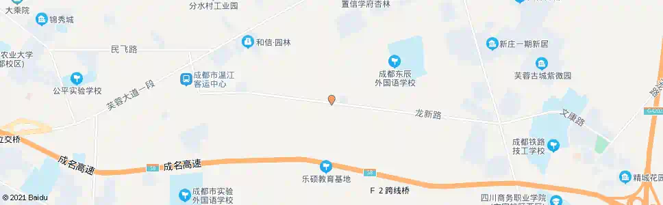 成都建安二站_公交站地图_成都公交_妙搜公交查询2024