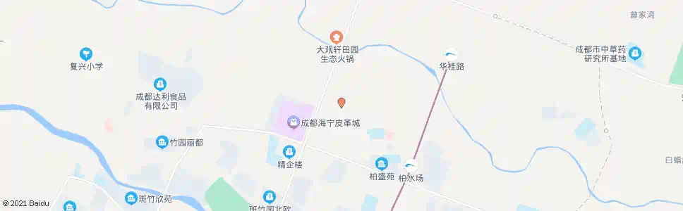 成都柏水村_公交站地图_成都公交_妙搜公交查询2024