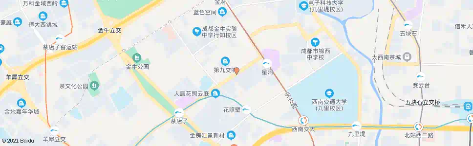 成都一品天下长庆路口_公交站地图_成都公交_妙搜公交查询2024