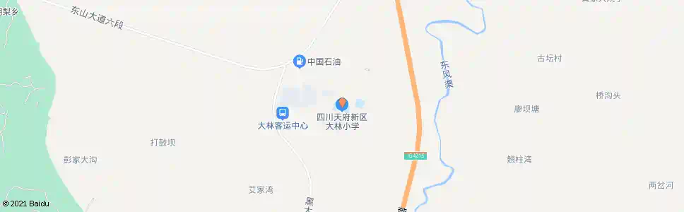 成都大林小学_公交站地图_成都公交_妙搜公交查询2024