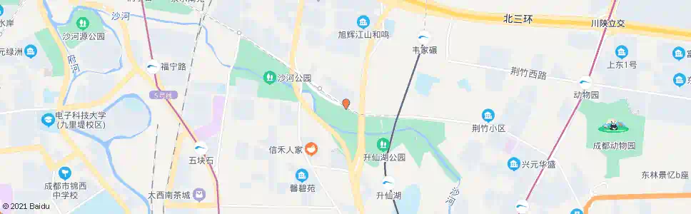 成都双沙桥路口_公交站地图_成都公交_妙搜公交查询2024