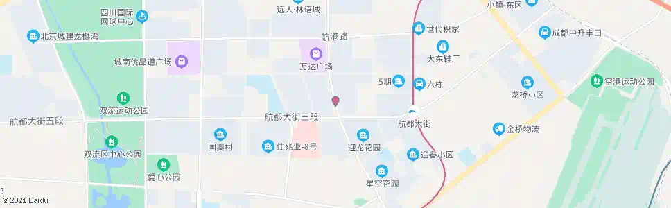 成都星空路航都大街口_公交站地图_成都公交_妙搜公交查询2024