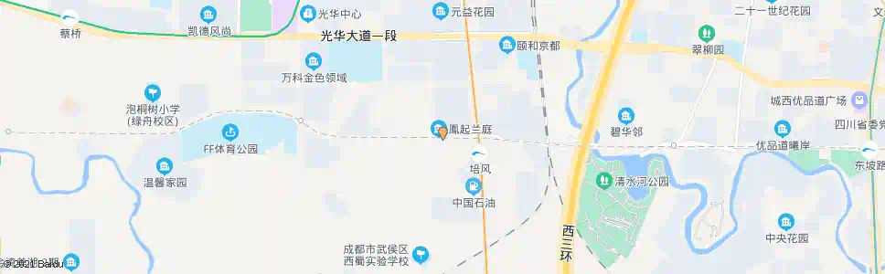 成都万柳路口_公交站地图_成都公交_妙搜公交查询2024