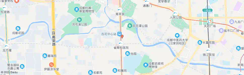 成都成都市社科院_公交站地图_成都公交_妙搜公交查询2024