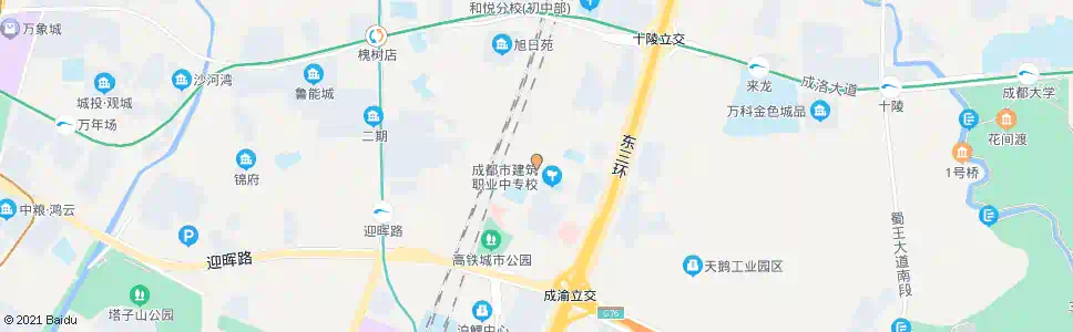 成都杨柳路杨东路口_公交站地图_成都公交_妙搜公交查询2024