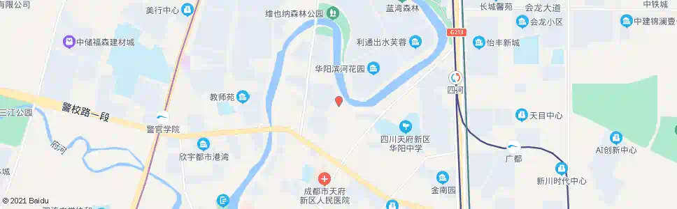 成都四河村_公交站地图_成都公交_妙搜公交查询2024