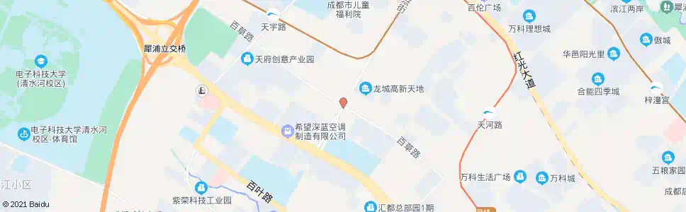 成都百草路迪康大道口_公交站地图_成都公交_妙搜公交查询2024