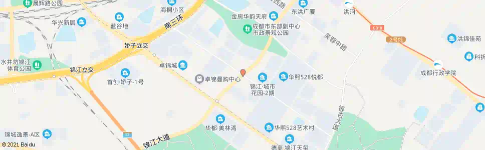 成都海棠路锦江大道口_公交站地图_成都公交_妙搜公交查询2024