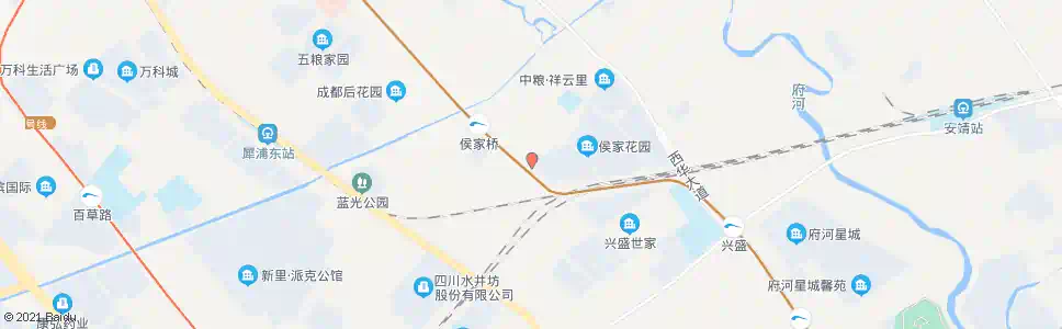 成都侯家公交站_公交站地图_成都公交_妙搜公交查询2024