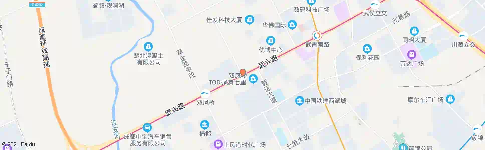 成都金兴南路_公交站地图_成都公交_妙搜公交查询2024