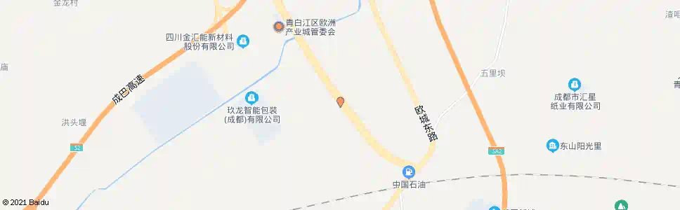 成都城南路口_公交站地图_成都公交_妙搜公交查询2024