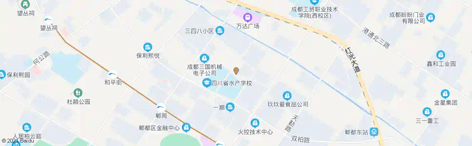 成都一里东路西段_公交站地图_成都公交_妙搜公交查询2024