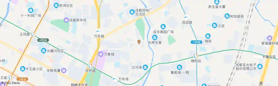 成都万兴小学_公交站地图_成都公交_妙搜公交查询2024