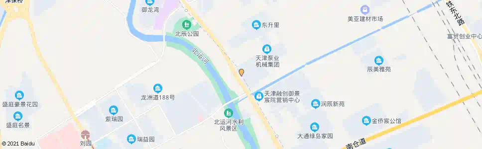 天津果园南道_公交站地图_天津公交_妙搜公交查询2024