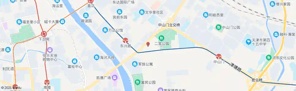 天津总工会_公交站地图_天津公交_妙搜公交查询2024