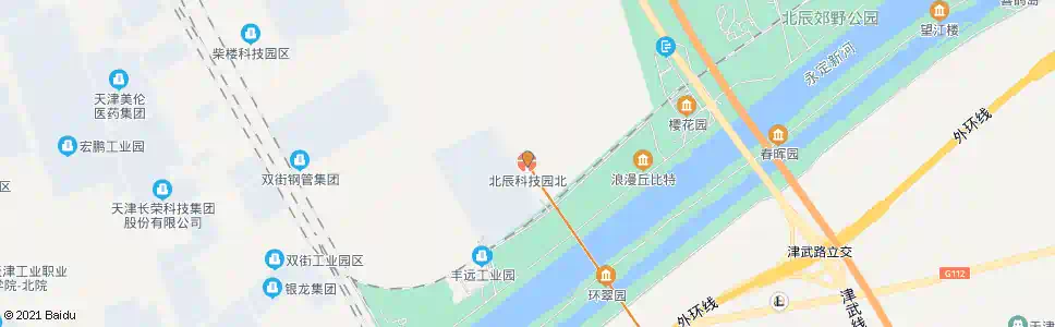 天津北辰科技园_公交站地图_天津公交_妙搜公交查询2024