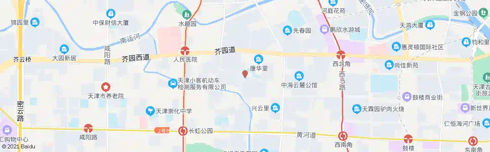 天津怡华路_公交站地图_天津公交_妙搜公交查询2024