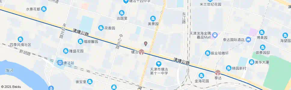 天津宏达公寓_公交站地图_天津公交_妙搜公交查询2024