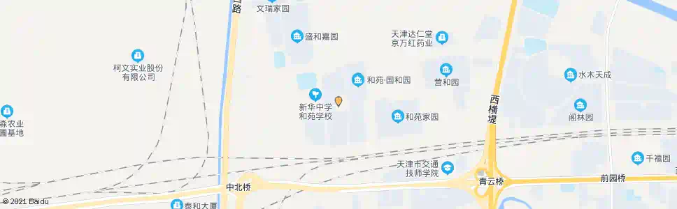 天津康和园_公交站地图_天津公交_妙搜公交查询2024