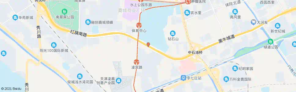 天津凌庄子_公交站地图_天津公交_妙搜公交查询2024