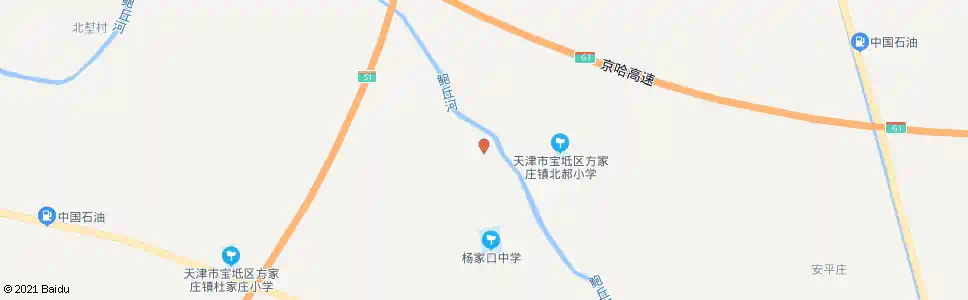 天津杨家口村_公交站地图_天津公交_妙搜公交查询2024