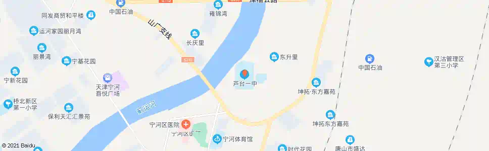 天津团结道(芦台一中)_公交站地图_天津公交_妙搜公交查询2024