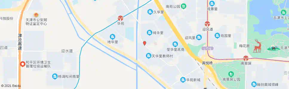 天津华苑雅士道_公交站地图_天津公交_妙搜公交查询2024