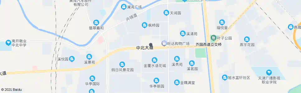 天津金厦水语_公交站地图_天津公交_妙搜公交查询2024