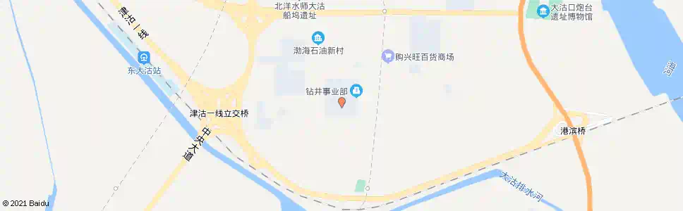 天津渤海石油新村四区_公交站地图_天津公交_妙搜公交查询2024