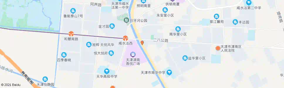 天津南环路_公交站地图_天津公交_妙搜公交查询2024