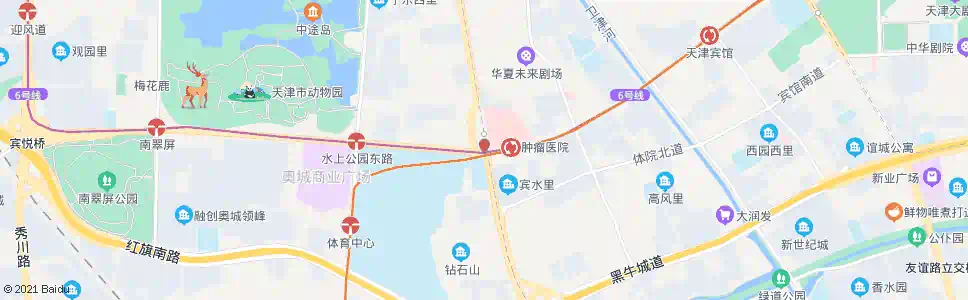 天津宾水道(卫津南路)_公交站地图_天津公交_妙搜公交查询2024