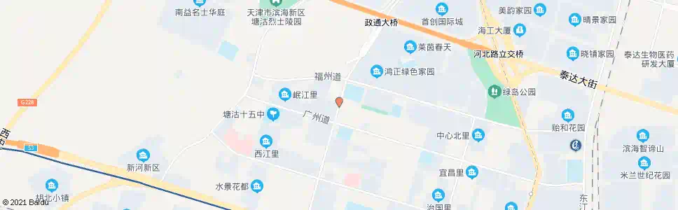 天津漓江里_公交站地图_天津公交_妙搜公交查询2024