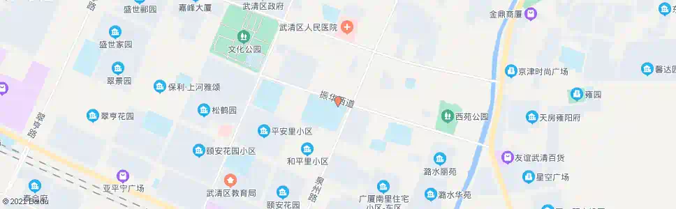 天津杨村三中_公交站地图_天津公交_妙搜公交查询2024