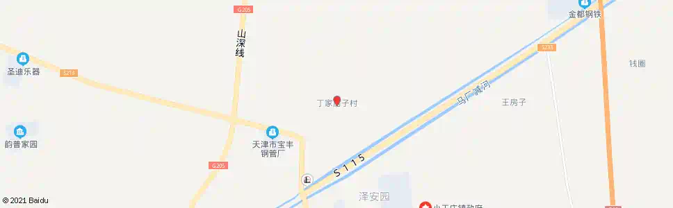 天津丁家房子_公交站地图_天津公交_妙搜公交查询2024