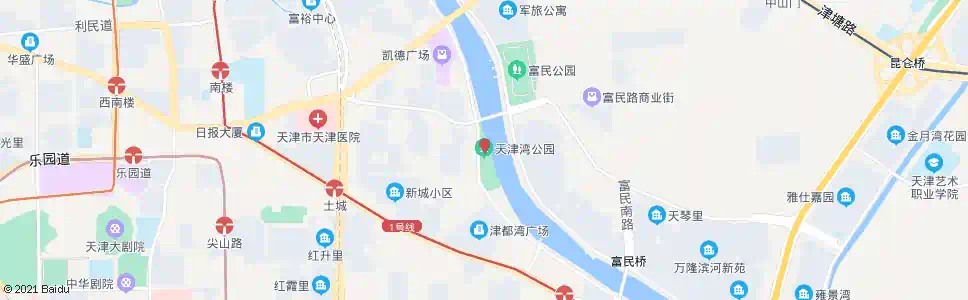 天津舰船公园_公交站地图_天津公交_妙搜公交查询2024