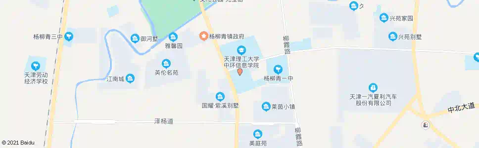 天津公用技术学院_公交站地图_天津公交_妙搜公交查询2024