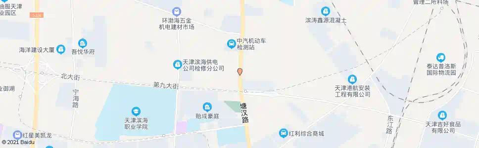 天津塘沽审判管理委员会_公交站地图_天津公交_妙搜公交查询2024