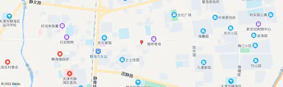 天津二化道口_公交站地图_天津公交_妙搜公交查询2024