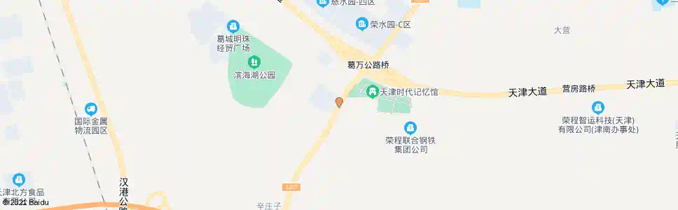 天津荣程钢铁_公交站地图_天津公交_妙搜公交查询2024