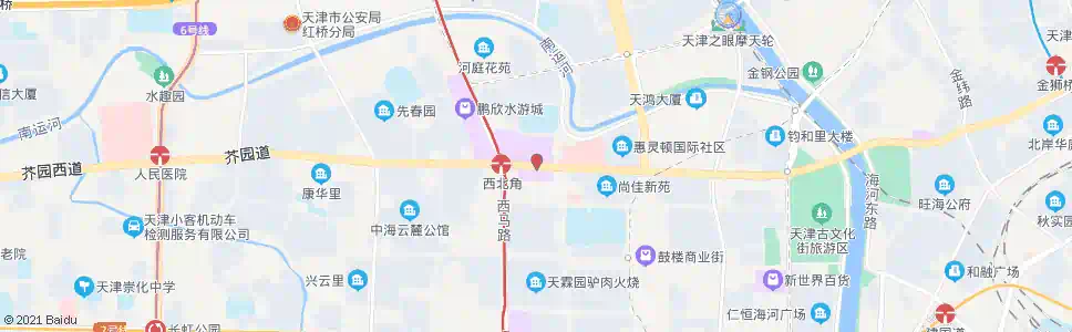 天津中研院附属医院_公交站地图_天津公交_妙搜公交查询2024