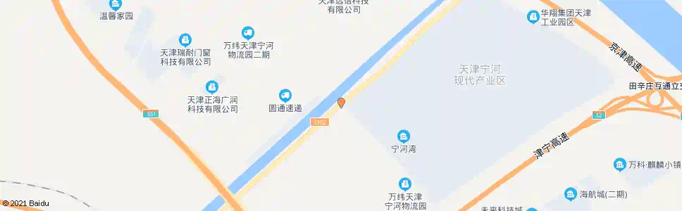 天津宁河现代产业园_公交站地图_天津公交_妙搜公交查询2024