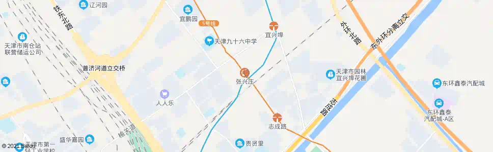 天津张兴庄_公交站地图_天津公交_妙搜公交查询2024