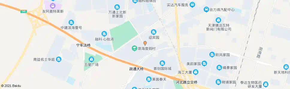 天津堰宾里_公交站地图_天津公交_妙搜公交查询2024