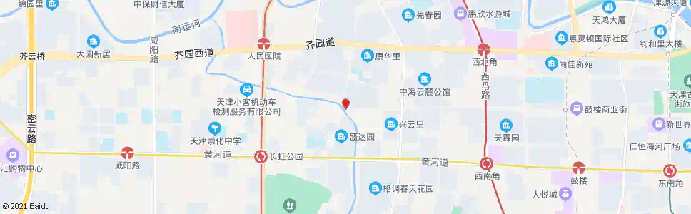 天津西营门桥_公交站地图_天津公交_妙搜公交查询2024